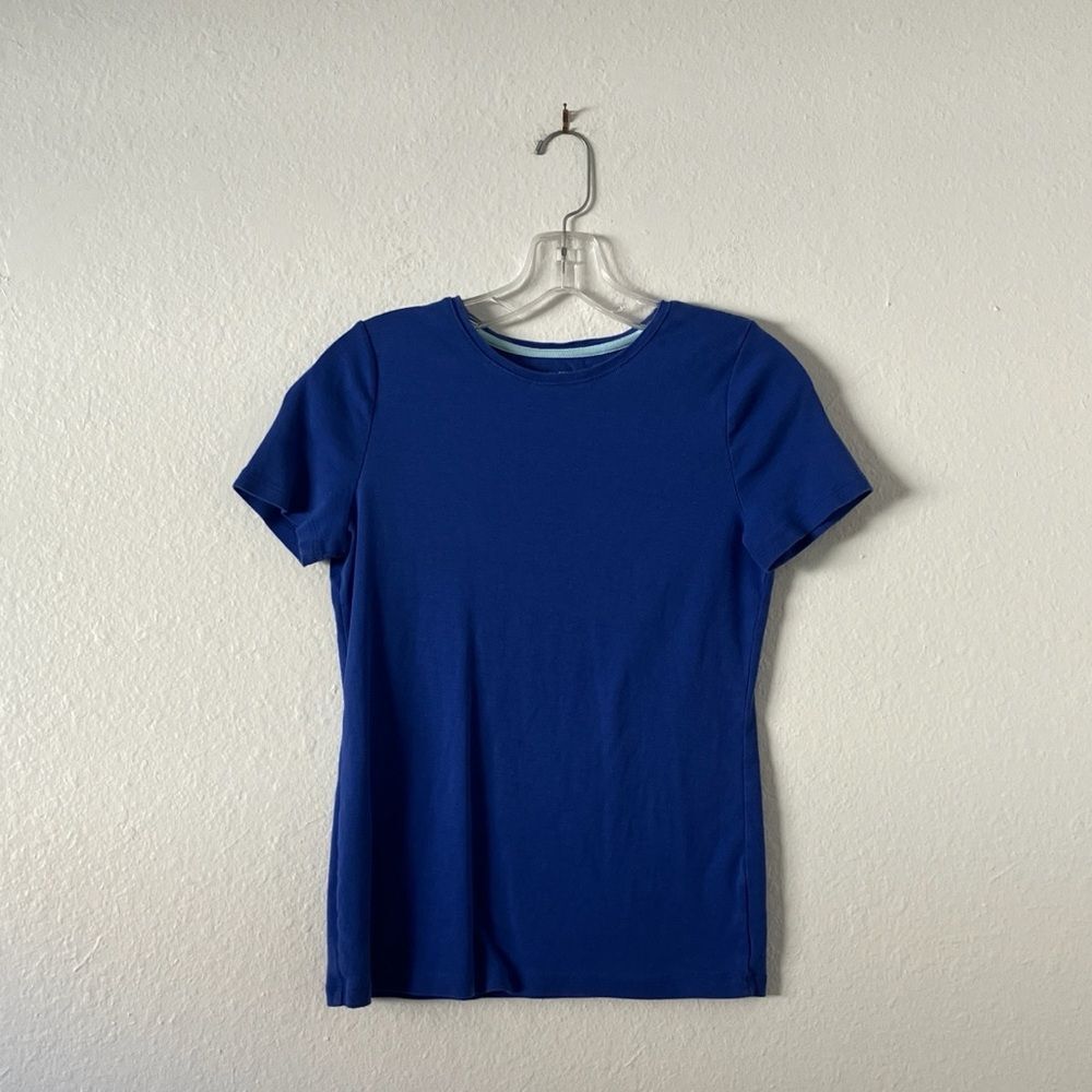 Blue Talbots "The Talbots Tee" Shirt